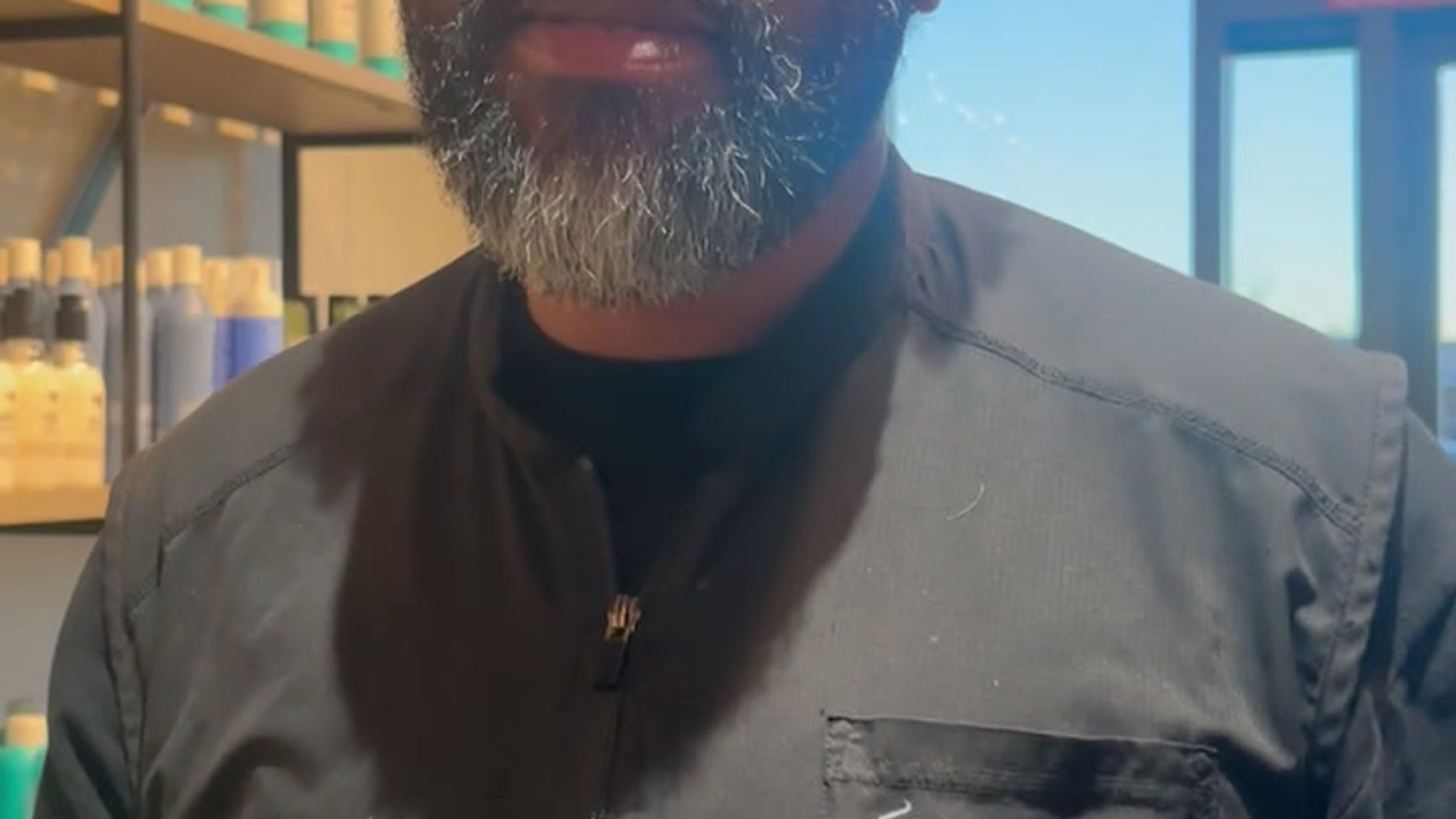 Beard just got hydrated!